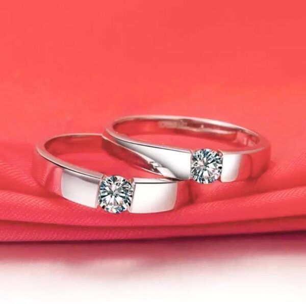 ME & YOU Couple Ring| For Men And Women| For Any Special Occasion | Ring For Couples/Lovers, Adjustable - Image 3